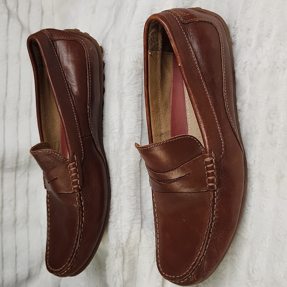 Florsheim Penny Loafer Driver Oval Moc Toe Comfort, Size 9.5 - Picture 2 of 8